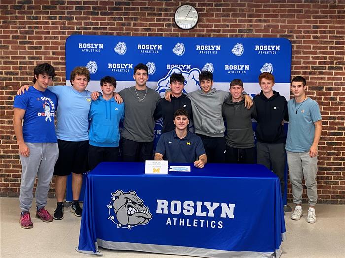Alex Gatto and Lacrosse Teammates